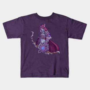 Lady Sylvanas Windrunner, the Banshee Queen Kids T-Shirt